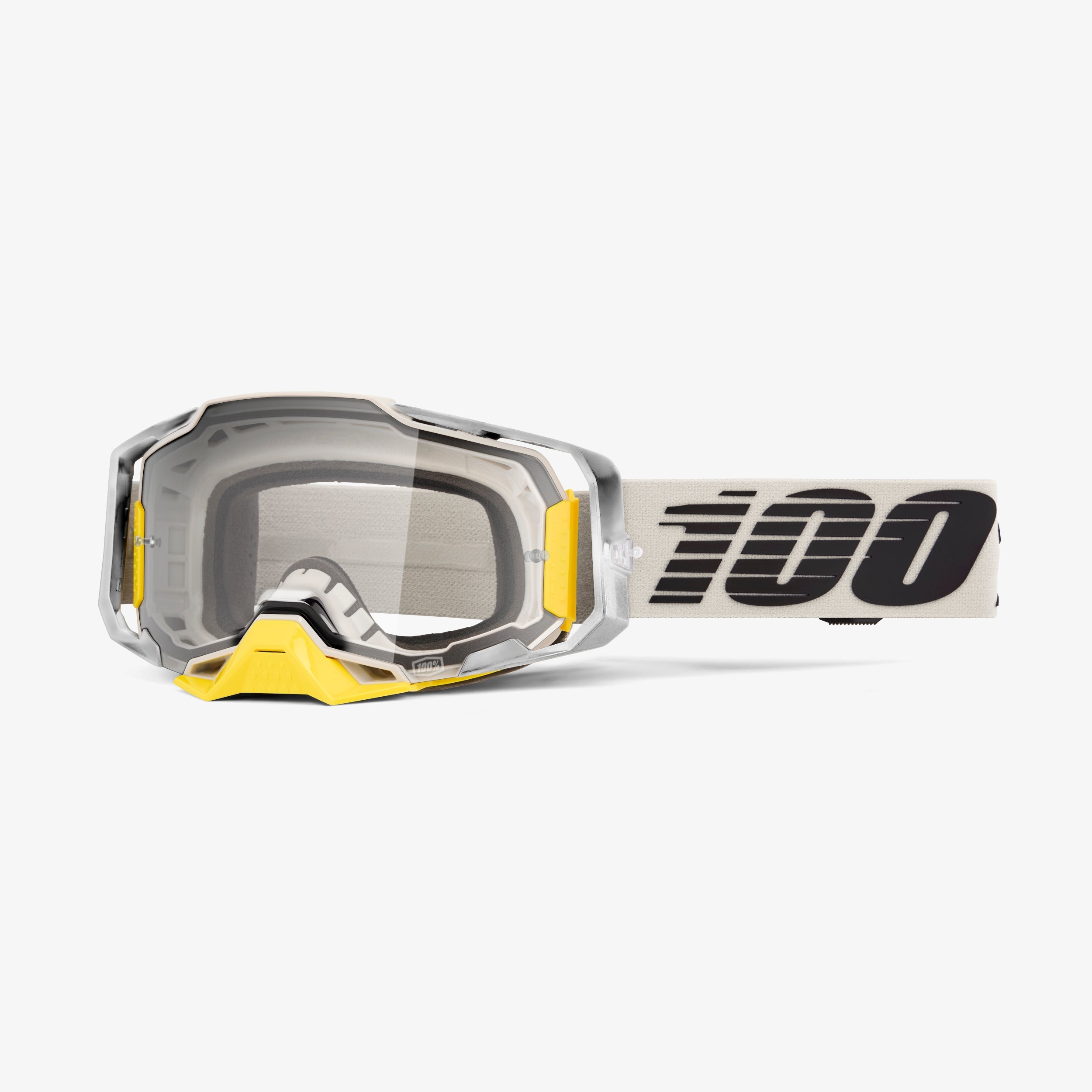 100% Armega Viggo Mirror Silver Flash Lens Goggle | Team Motorcycle
