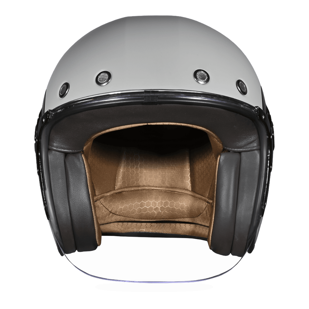Daytona Retro Jet Solid Open Face Motorcycle Helmet