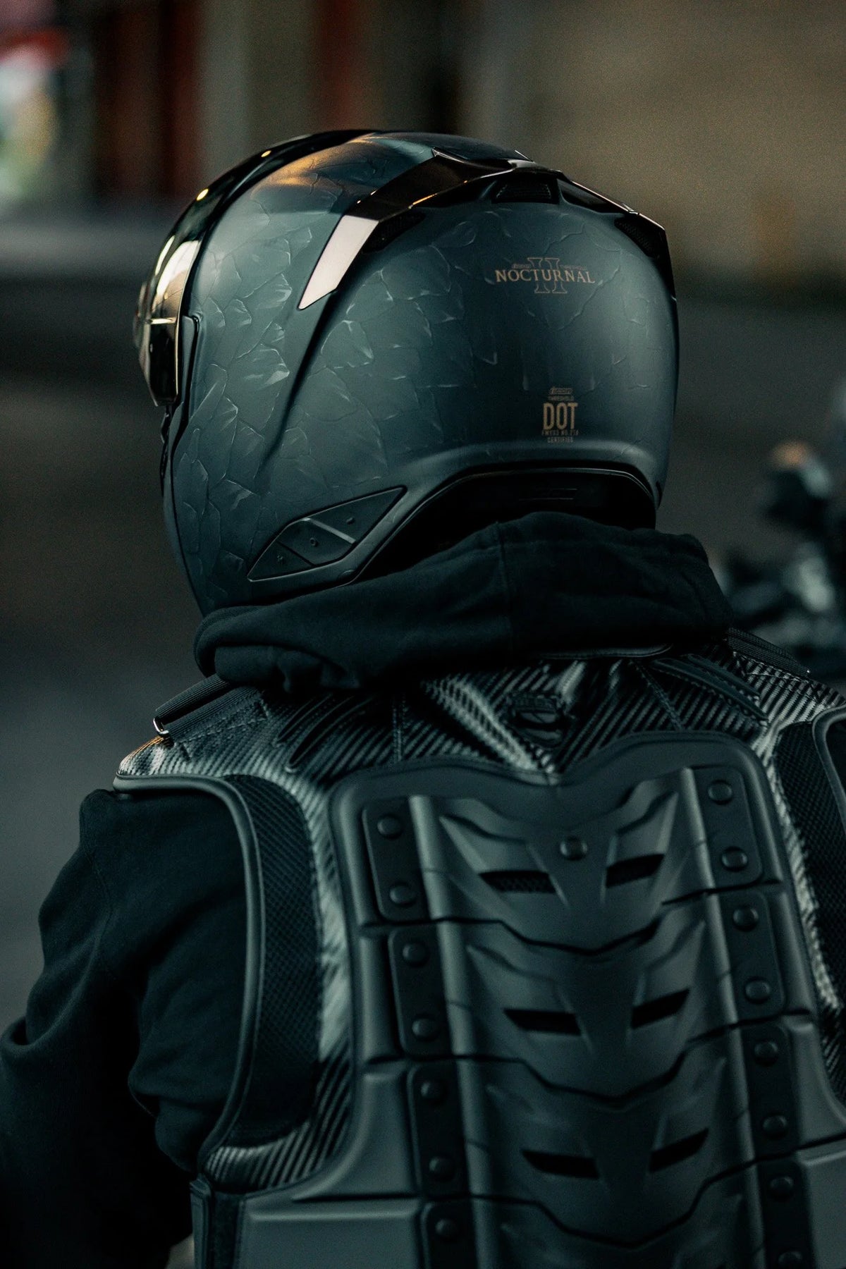 Icon Threshold Nocturnal 2 Modular Motorcycle Helmet