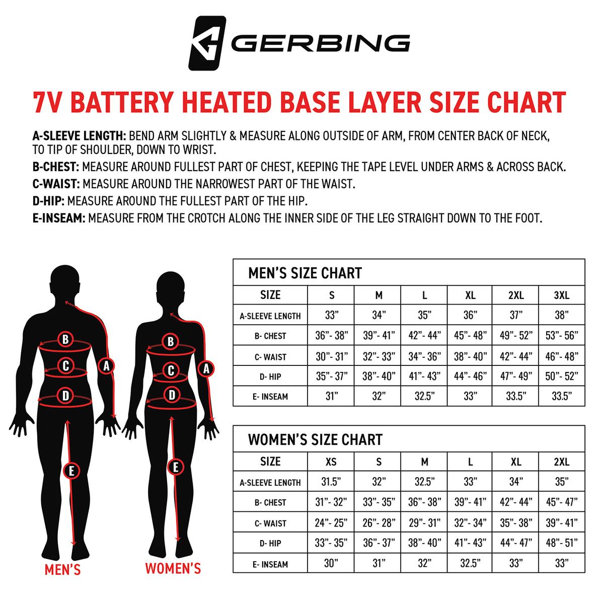Gerbing Women's 7V Heated Base Layer Shirt