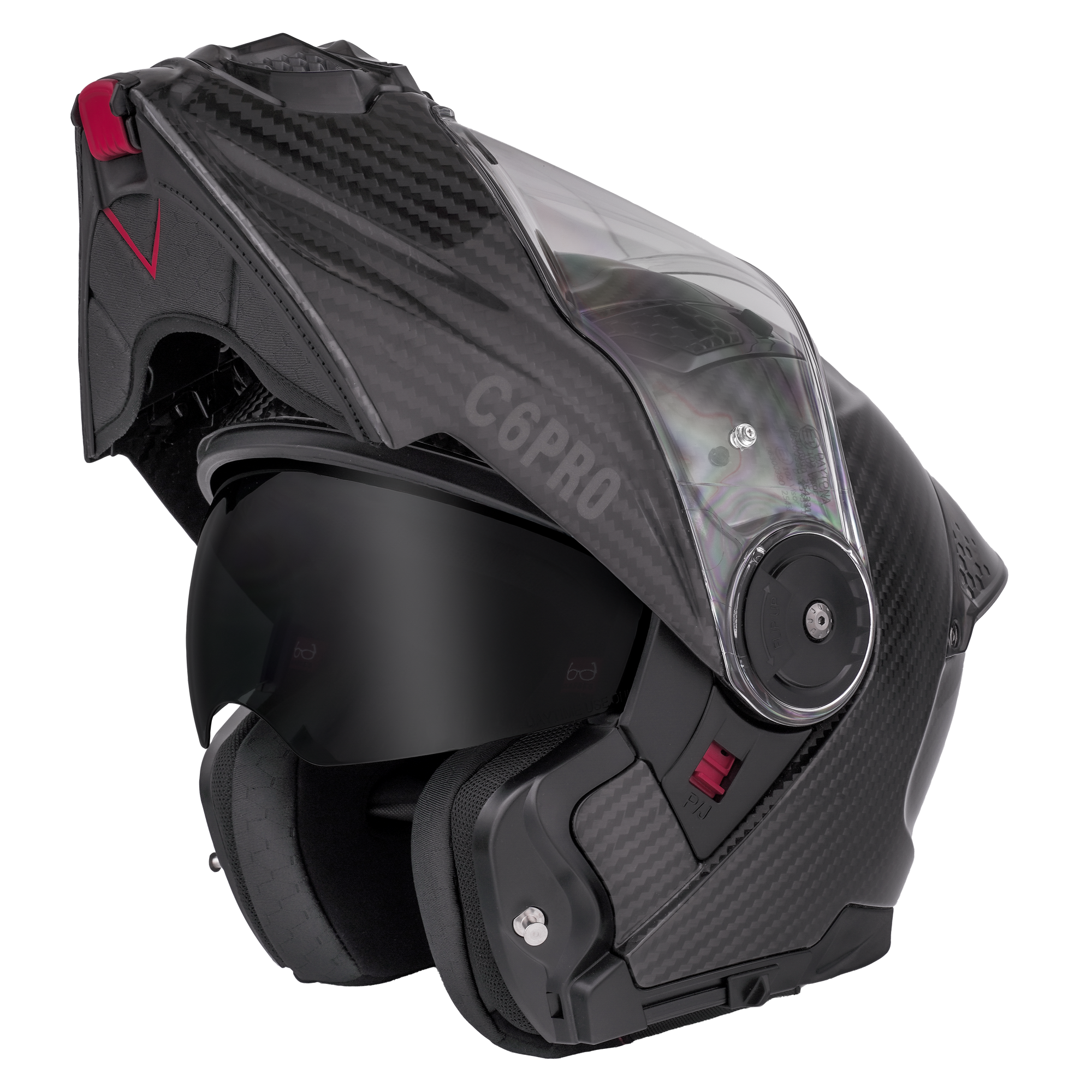 Daytona C6 Pro Carbon Fiber Modular Motorcycle Helmet