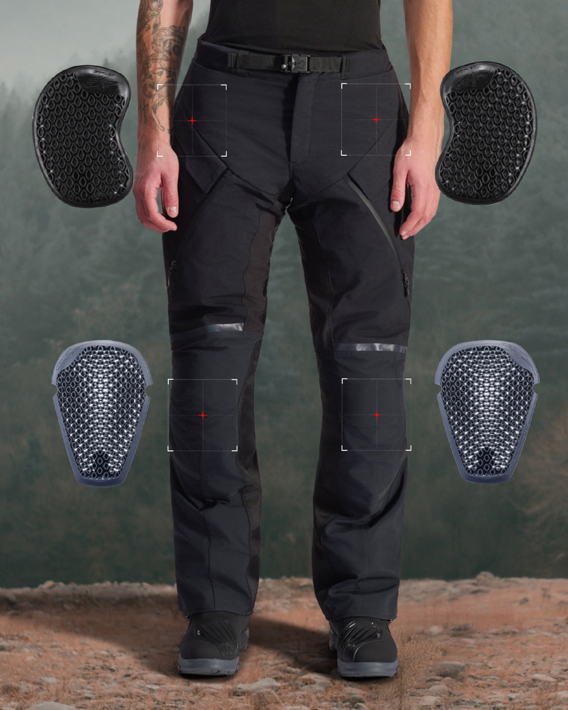 Alpinestars Men's ST-7 V2 Gore-Tex Motorcycle Touring Pants