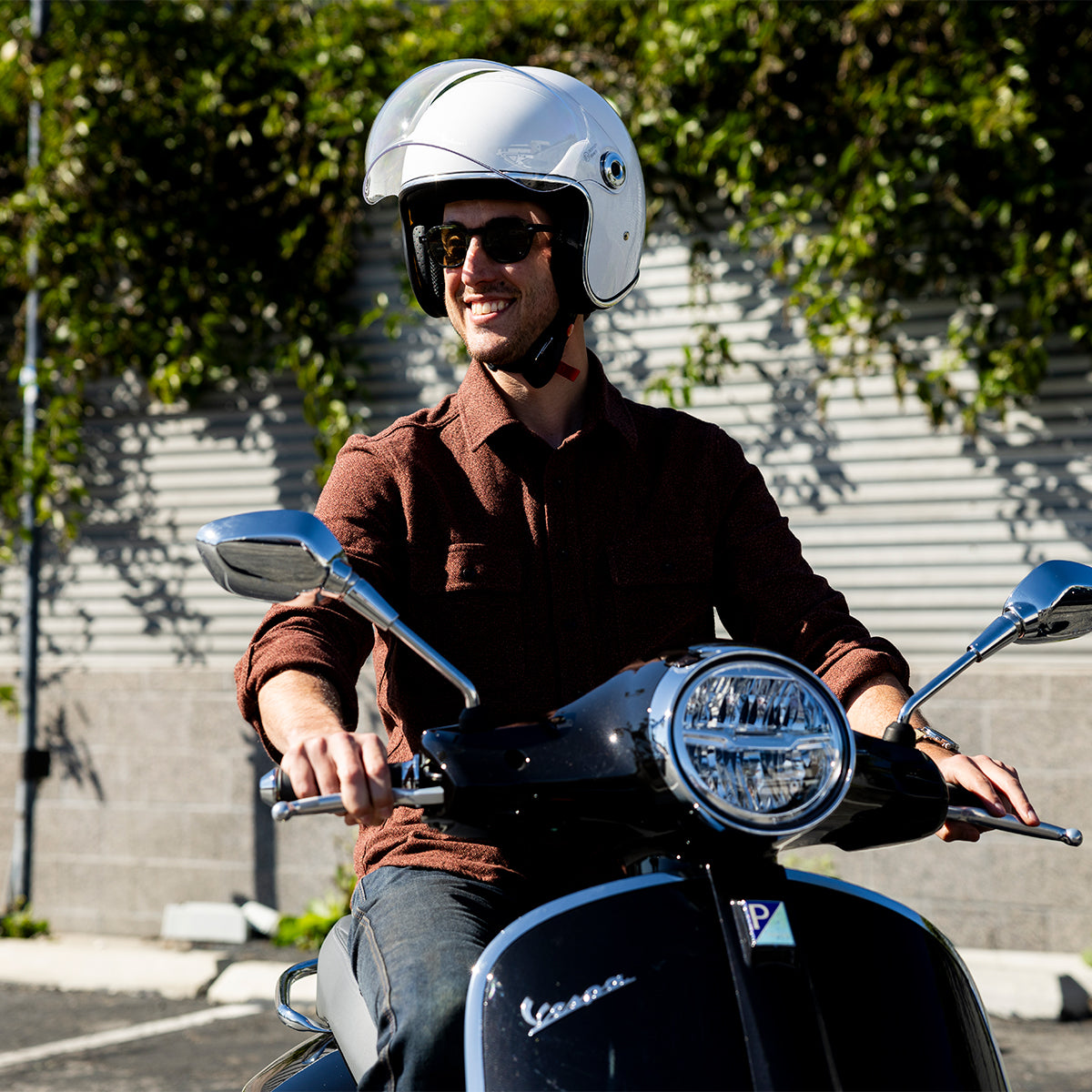 Biltwell Tahoe Solid Open Face Motorcycle Helmet