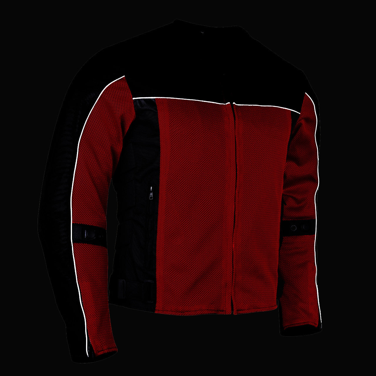 Waterproof 3-Season Mesh/Textile CE Armor Motorcycle Jacket