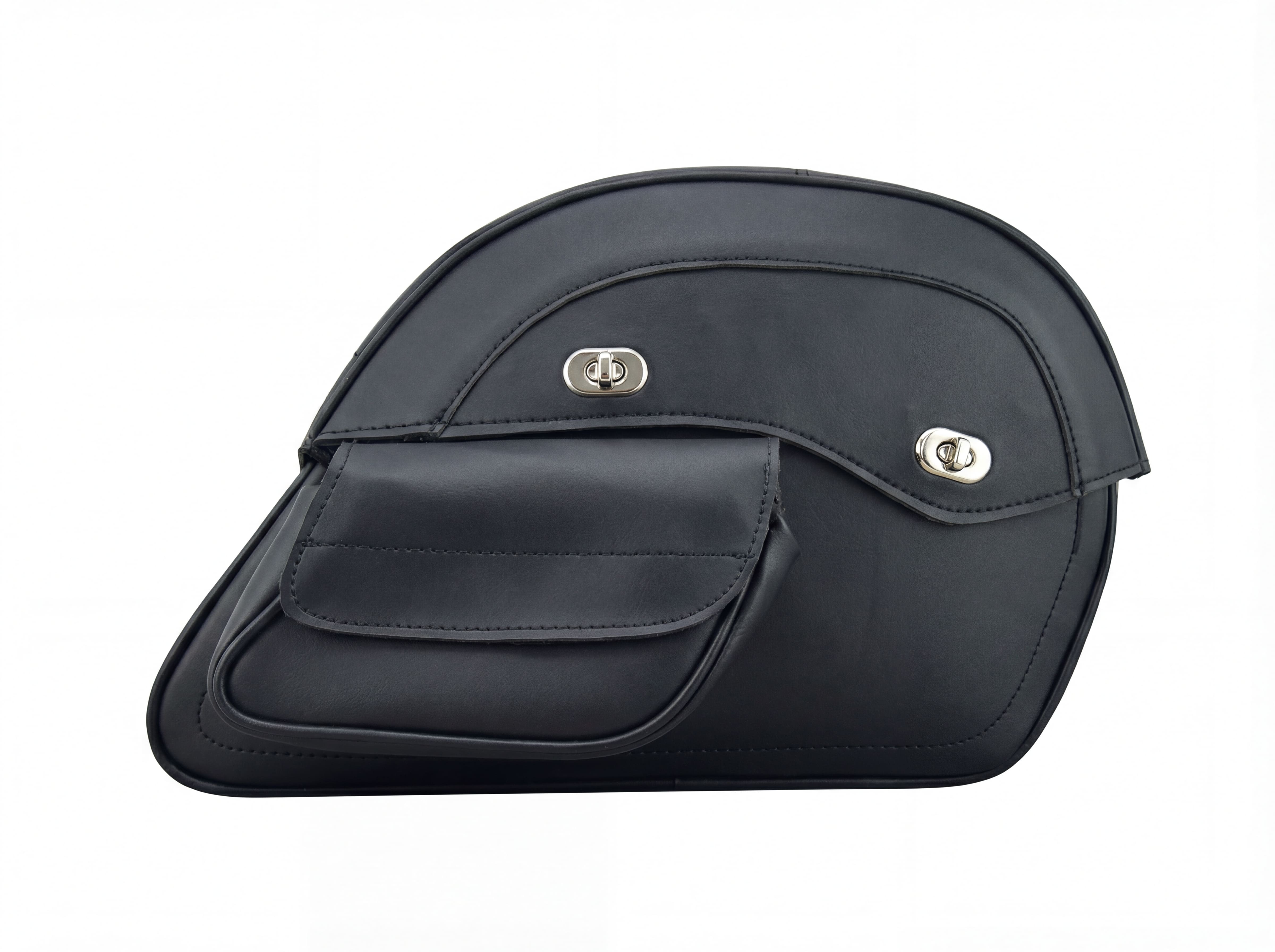 Deluxe Throwover External Pocket Saddlebags for Motorcycles