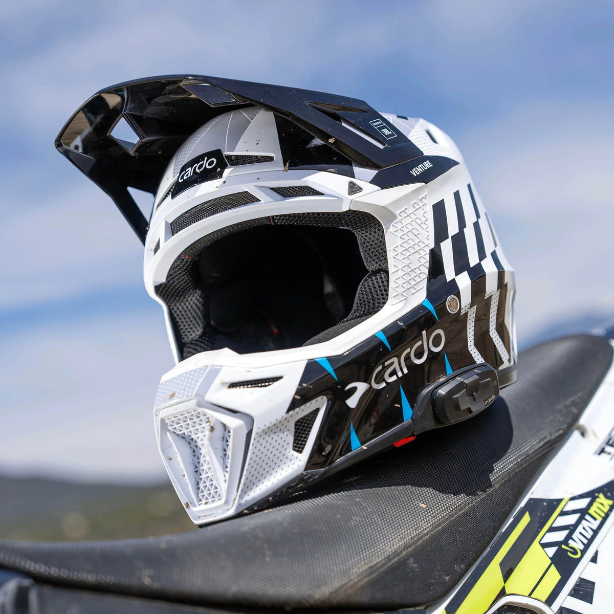 Cardo Venture Off-Road MX Motorcycle Helmet