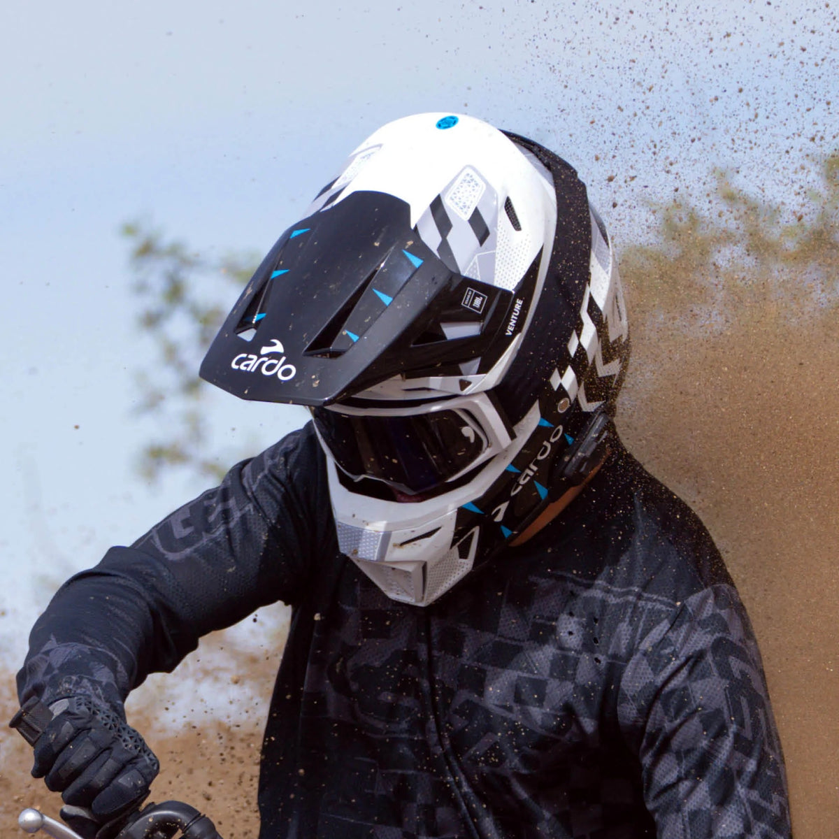 Cardo Venture Off-Road MX Motorcycle Helmet