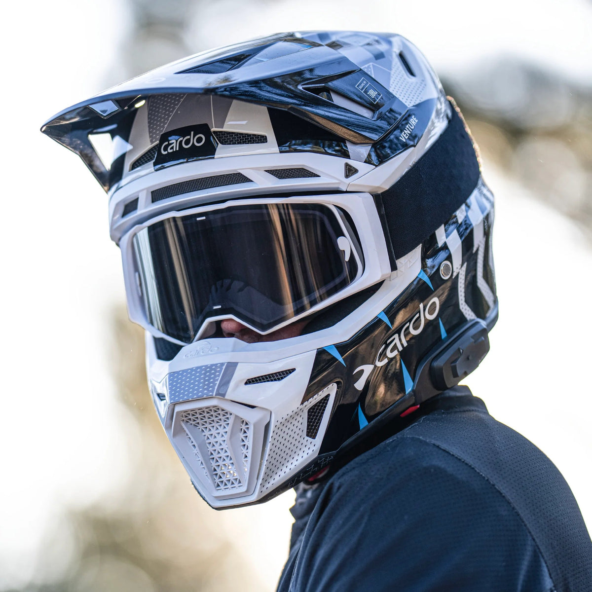 Cardo Venture Off-Road MX Motorcycle Helmet