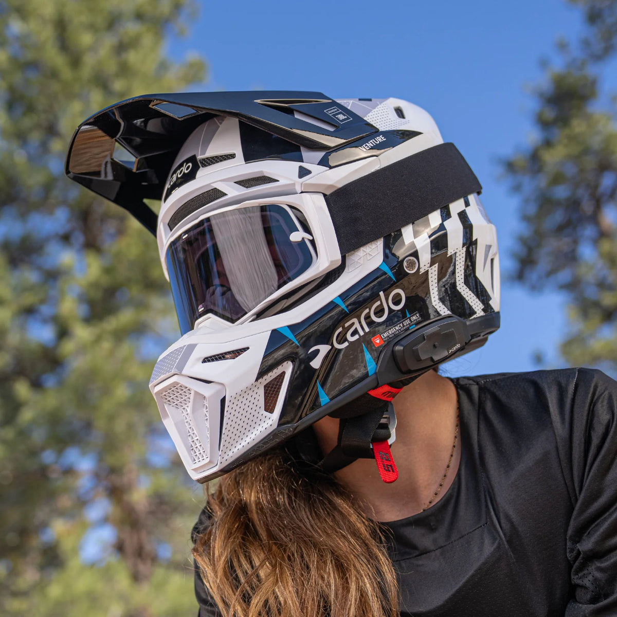 Cardo Venture Off-Road MX Motorcycle Helmet