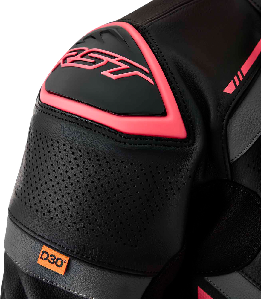 RST Moto Women's S1 D30 Leather Motorcycle Jacket - Detail 7