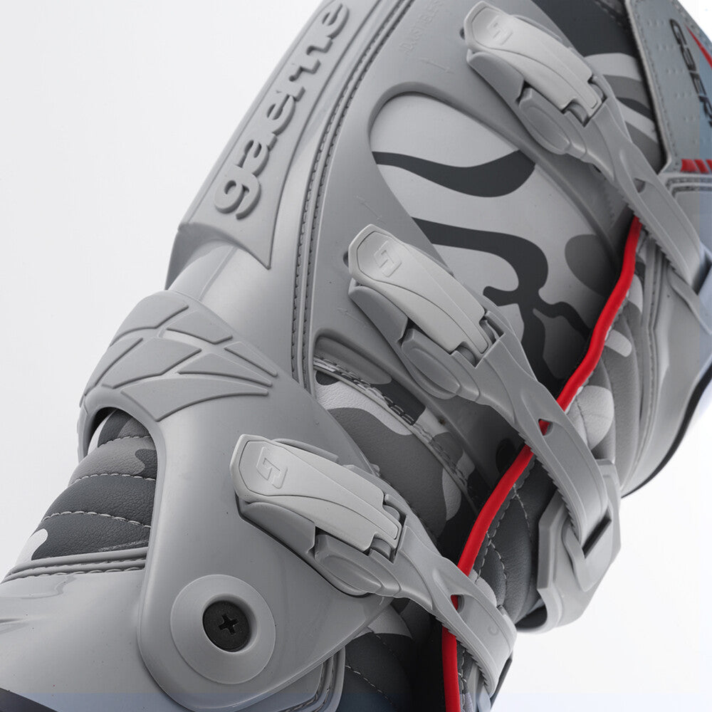 Gaerne Fastback Endurance Snow Camo Off-Road Motorcycle Boots