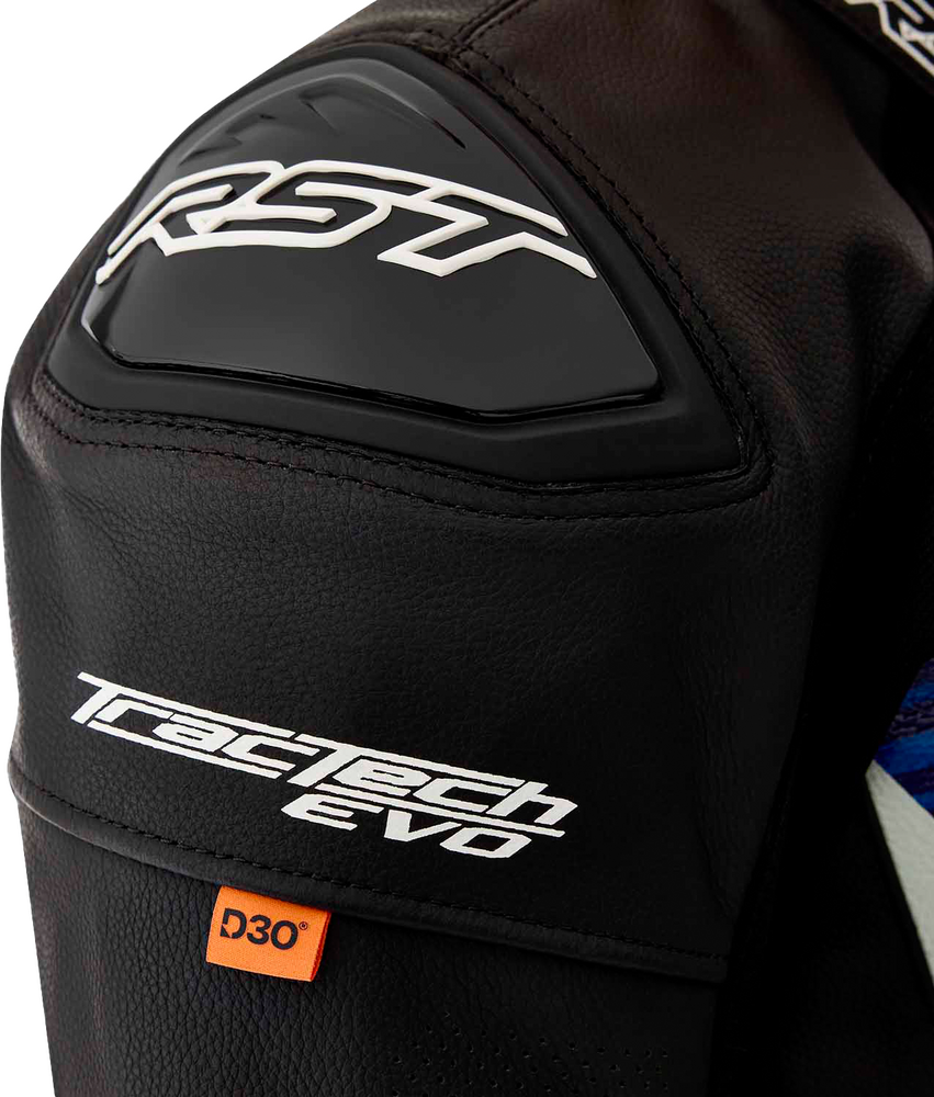 RST Moto Men's Tractech Evo D3O Leather Motorcycle Jacket