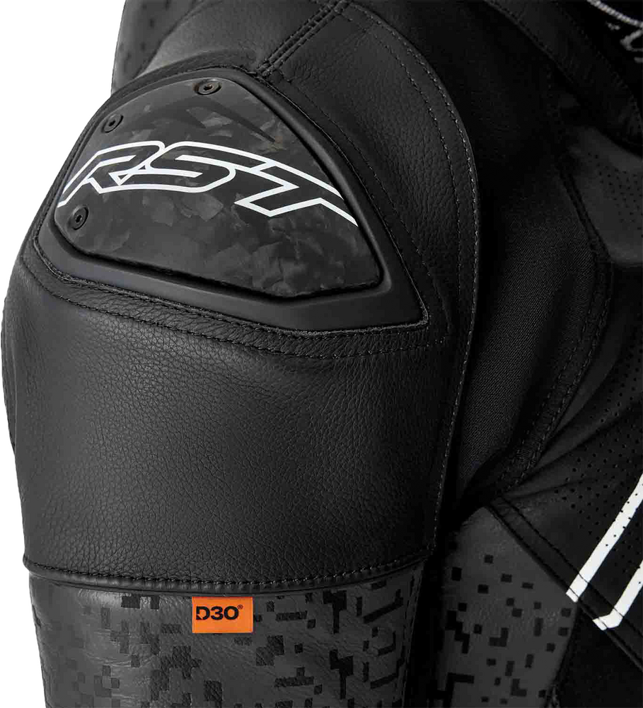 RST Moto Men's Pro Series Supersport-K D3O Leather Motorcycle Jacket