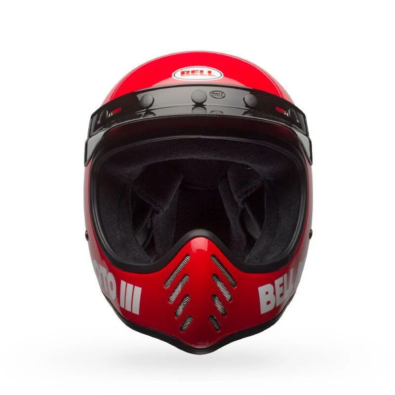 Bell Moto-3 Classic Solid Full Face Motorcycle Helmet