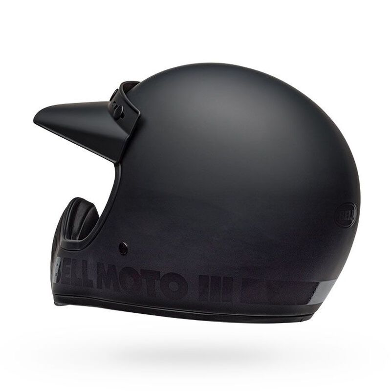 Bell Moto-3 Classic Solid Full Face Motorcycle Helmet