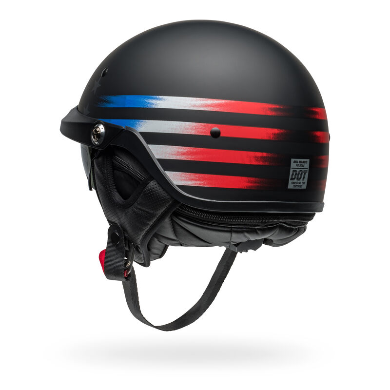 Bell Pit Boss Banner Half Face Motorcycle Helmet