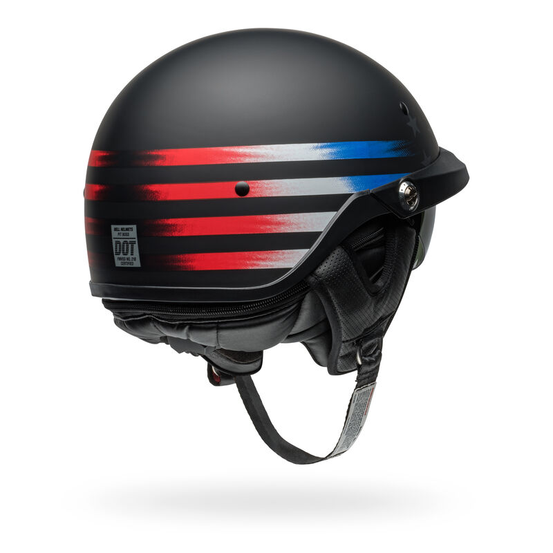 Bell Pit Boss Banner Half Face Motorcycle Helmet