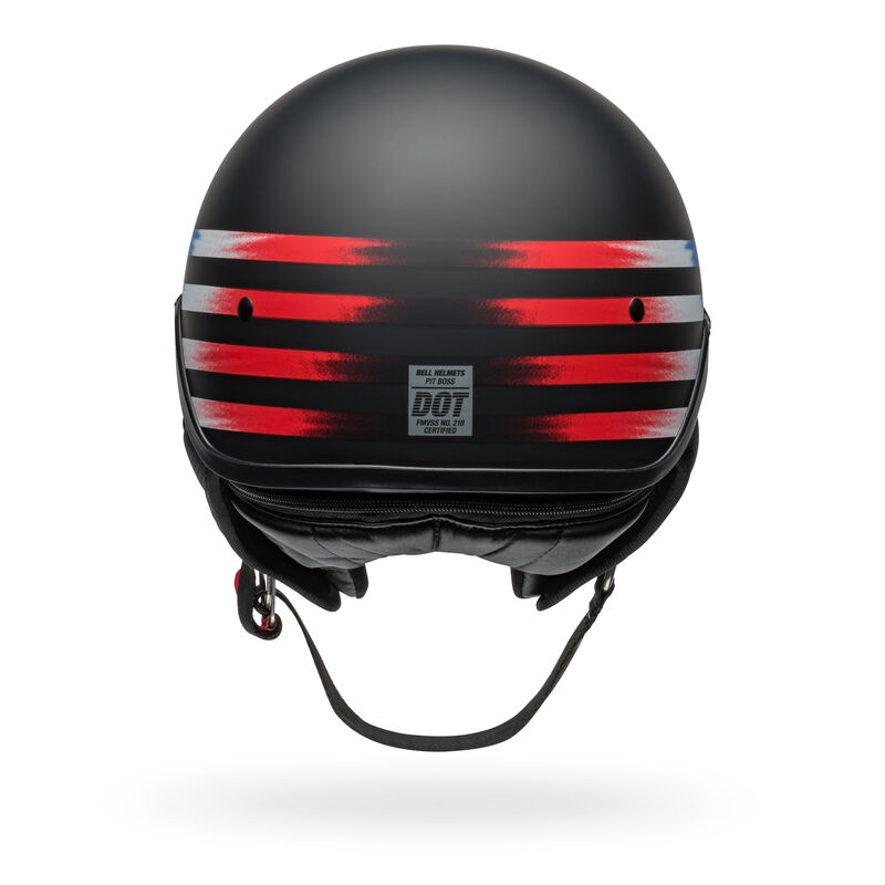 Bell Pit Boss Banner Half Face Motorcycle Helmet