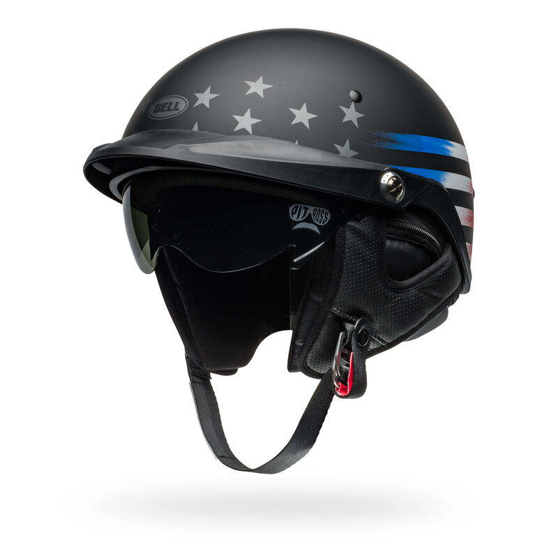 Bell Pit Boss Banner Half Face Motorcycle Helmet