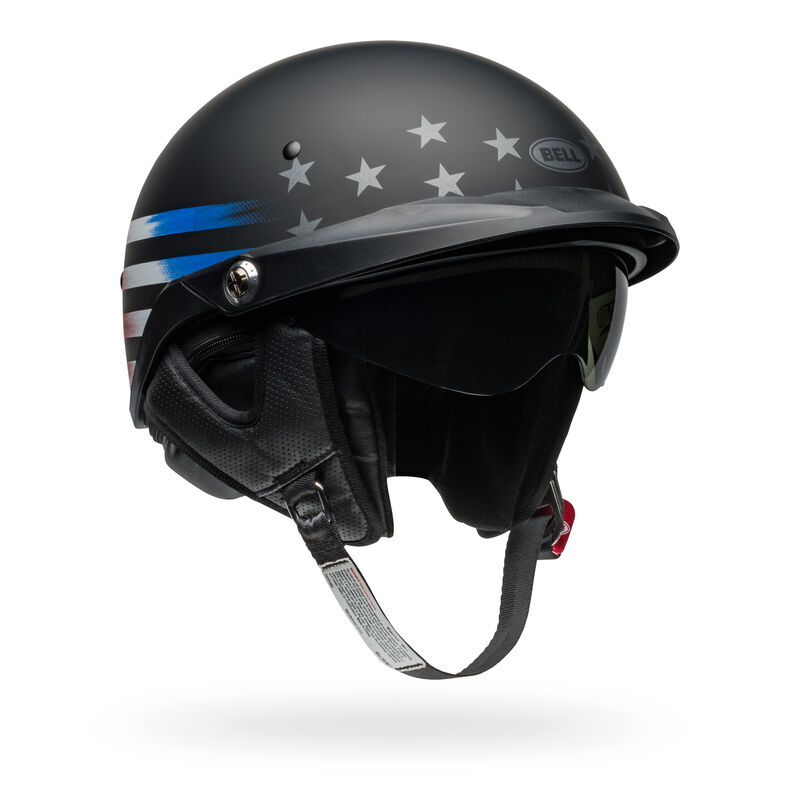 Bell Pit Boss Banner Half Face Motorcycle Helmet
