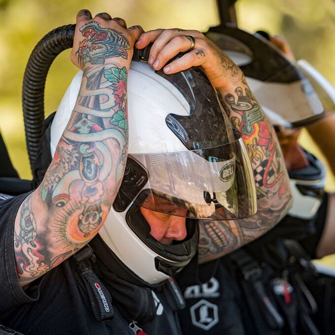 Bell Qualifier Forced Air Full Face Motorcycle Helmet