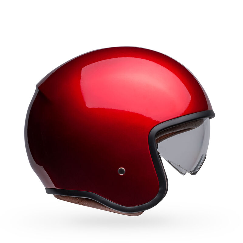 Bell TX501 Solid Open Face Motorcycle Helmet