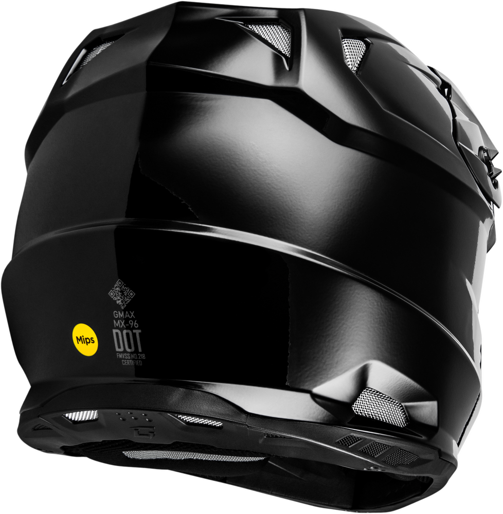 Gmax MX-96 Solid Off Road Motorcycle Helmet