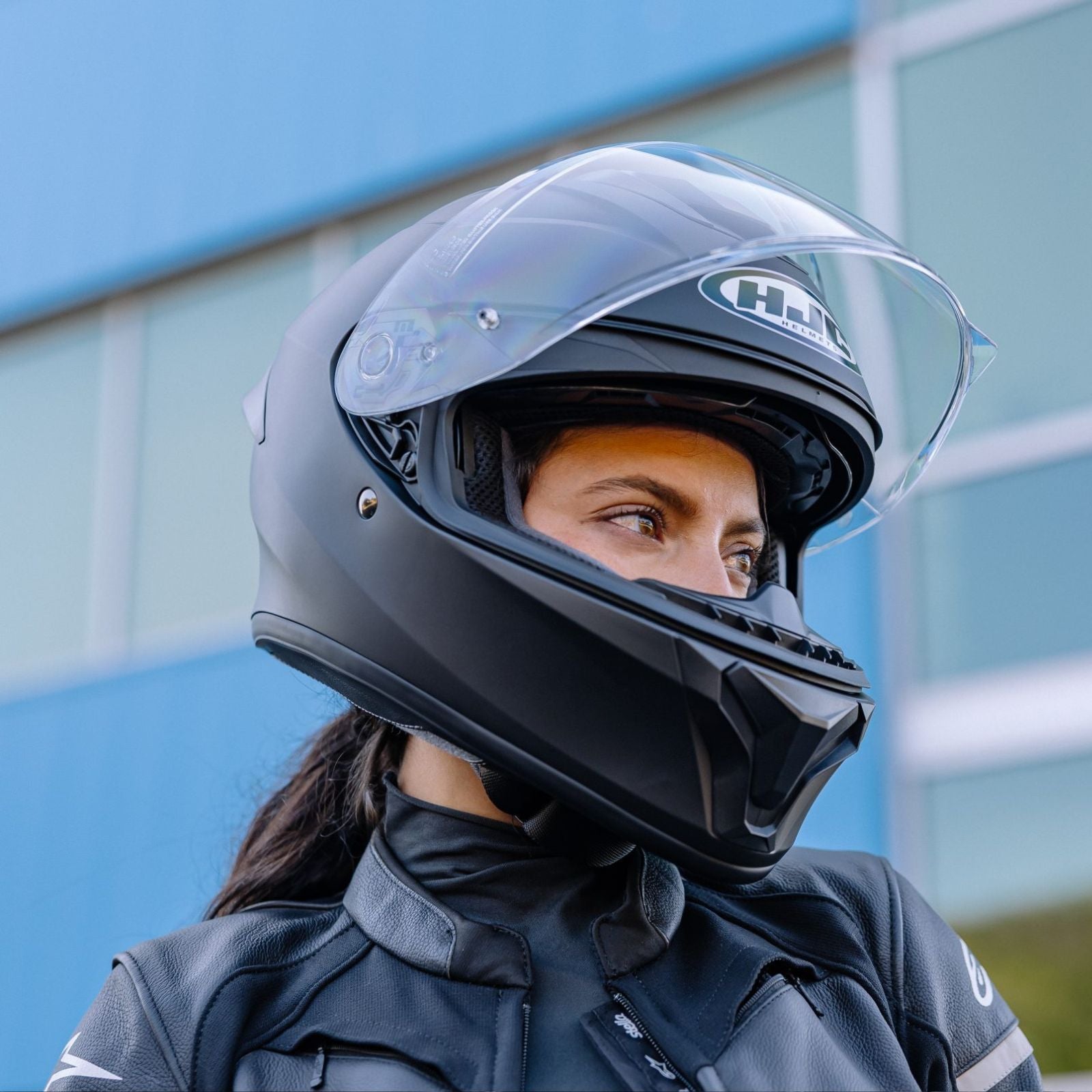 HJC C71 Solid Full Face Motorcycle Helmet
