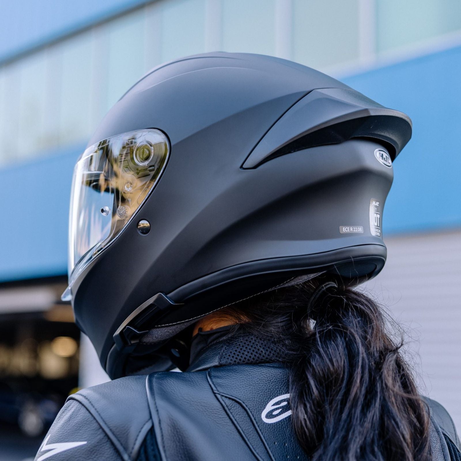 HJC C71 Solid Full Face Motorcycle Helmet