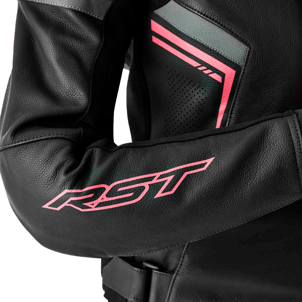 RST Moto Women's S1 D30 Leather Motorcycle Jacket - Detail 1
