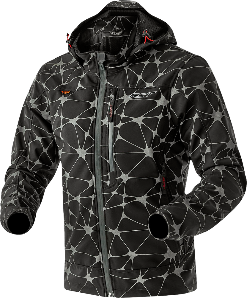 RST Moto Men's Havoc D3O Textile Motorcycle Jacket - Black
