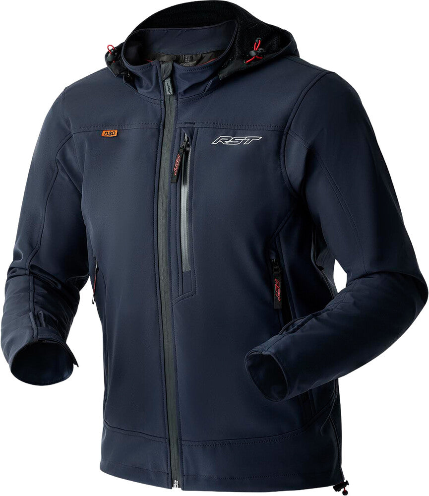 RST Moto Men's Havoc D3O Textile Motorcycle Jacket - Black/Grey