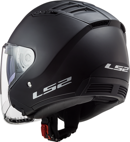LS2 Copter Solid Open Face Motorcycle Helmet