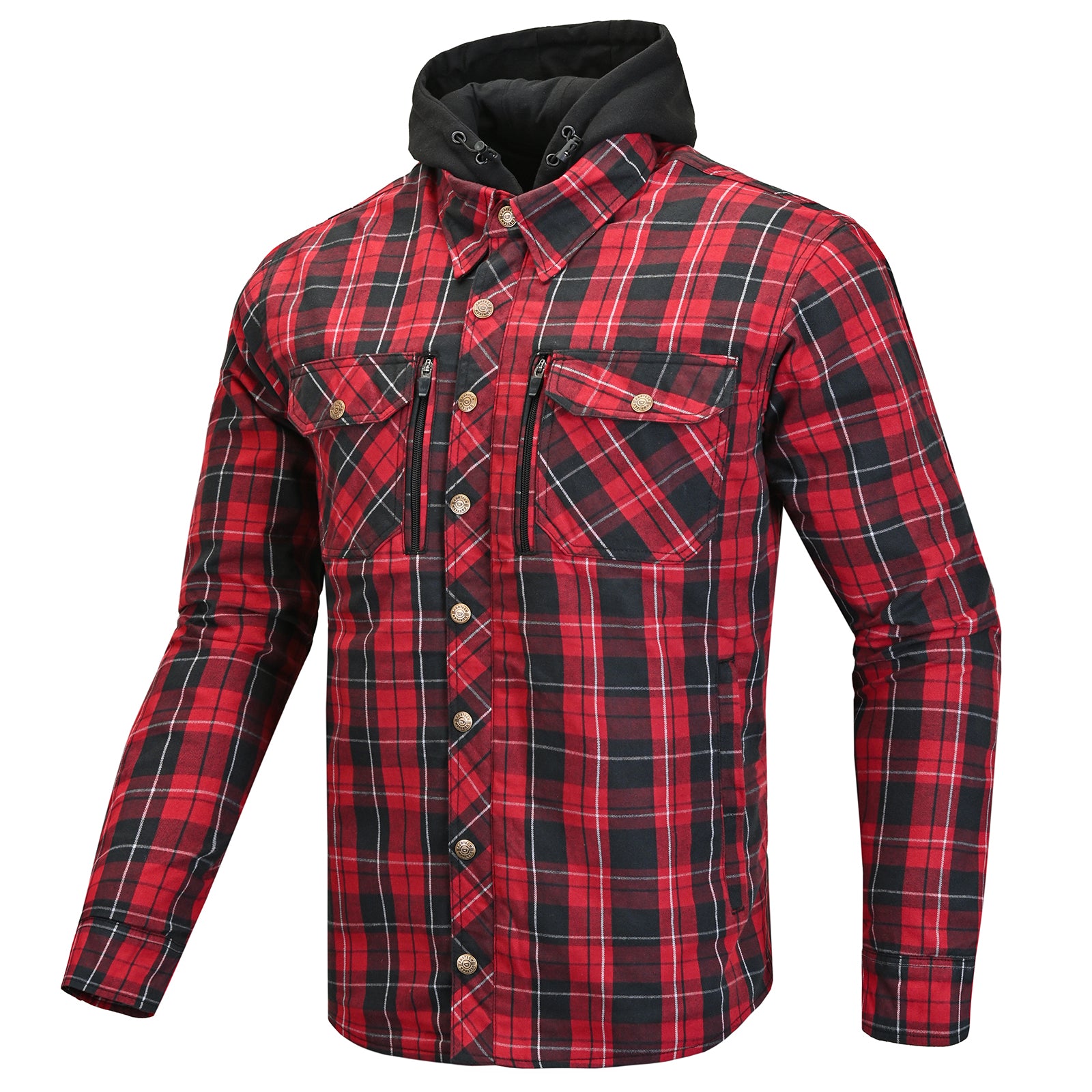 Icon Men's El Camino Motorcycle Riding Flannel Shirt