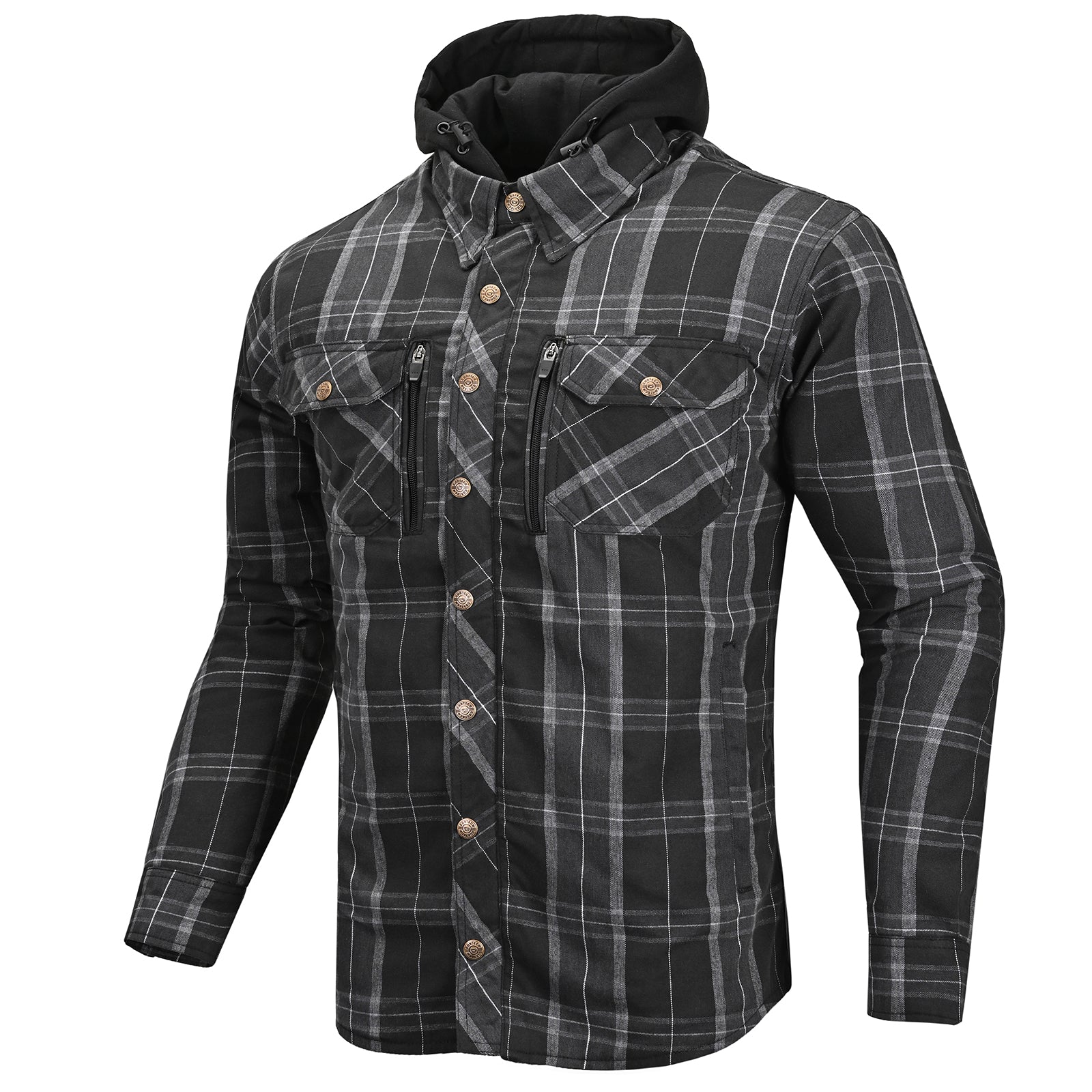 Icon Men's El Camino Motorcycle Riding Flannel Shirt