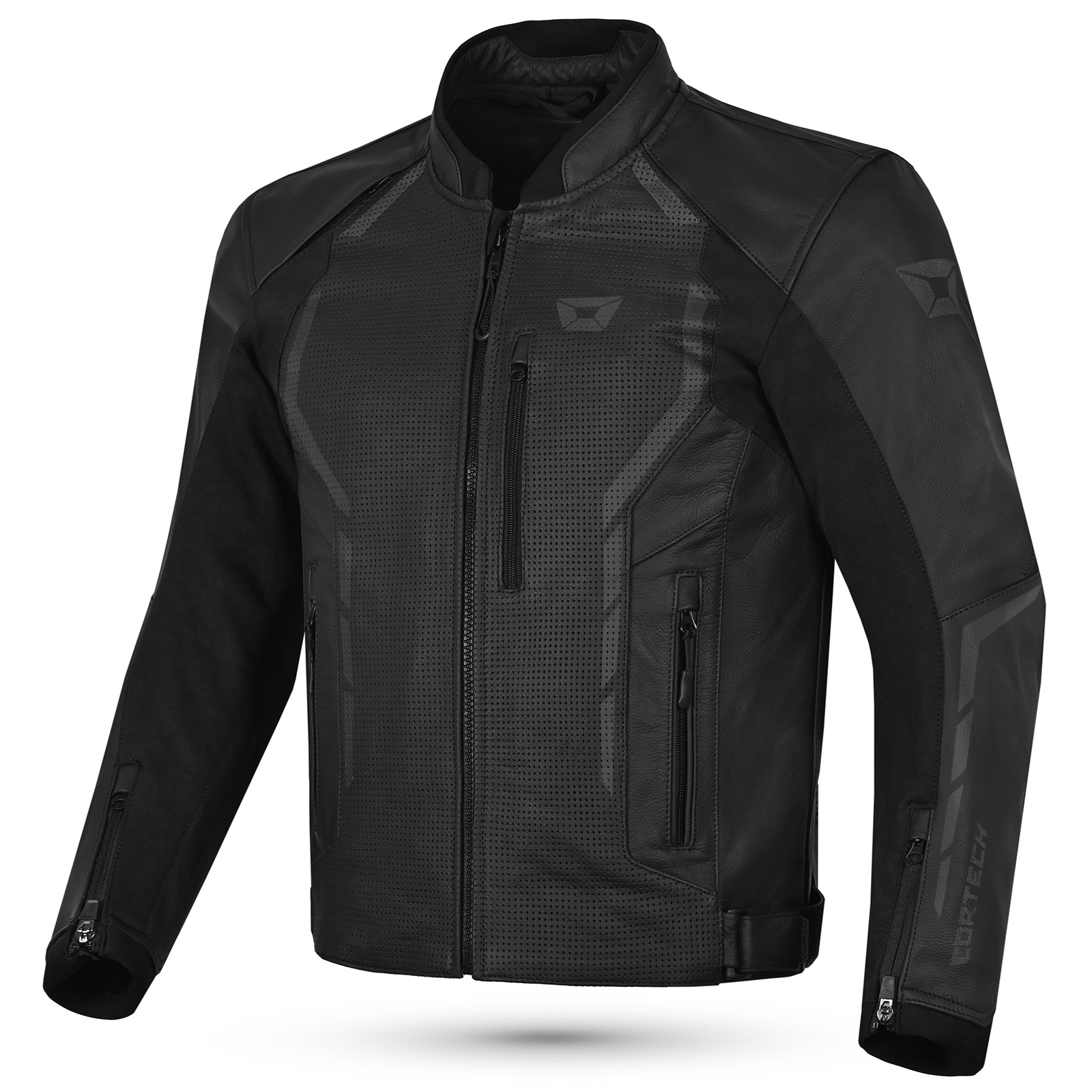 Cortech Men's Chicane 2.0 Leather Motorcycle Jacket