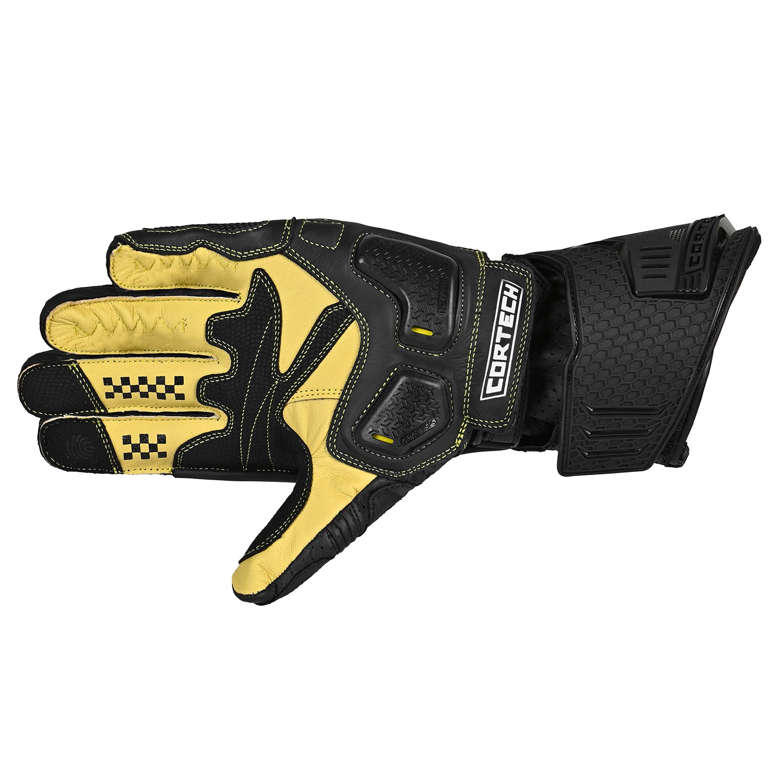 Cortech Men's Sector Pro RR Leather Motorcycle Gloves