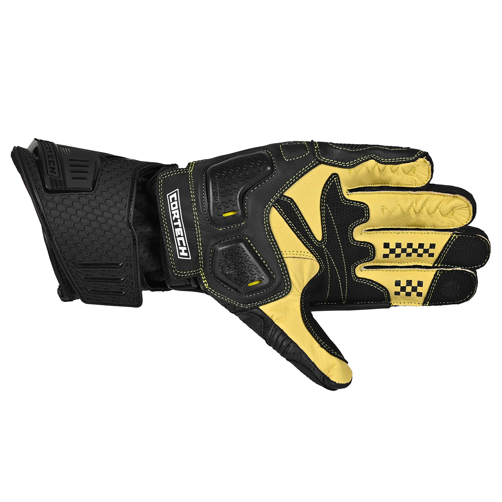 Cortech Men's Sector Pro RR Leather Motorcycle Gloves