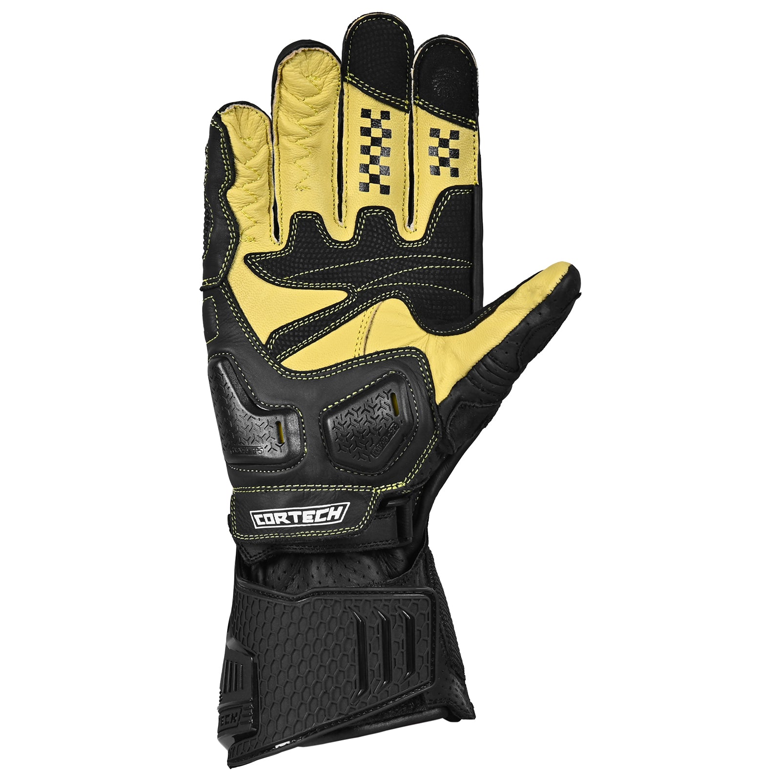 Cortech Men's Sector Pro RR Leather Motorcycle Gloves