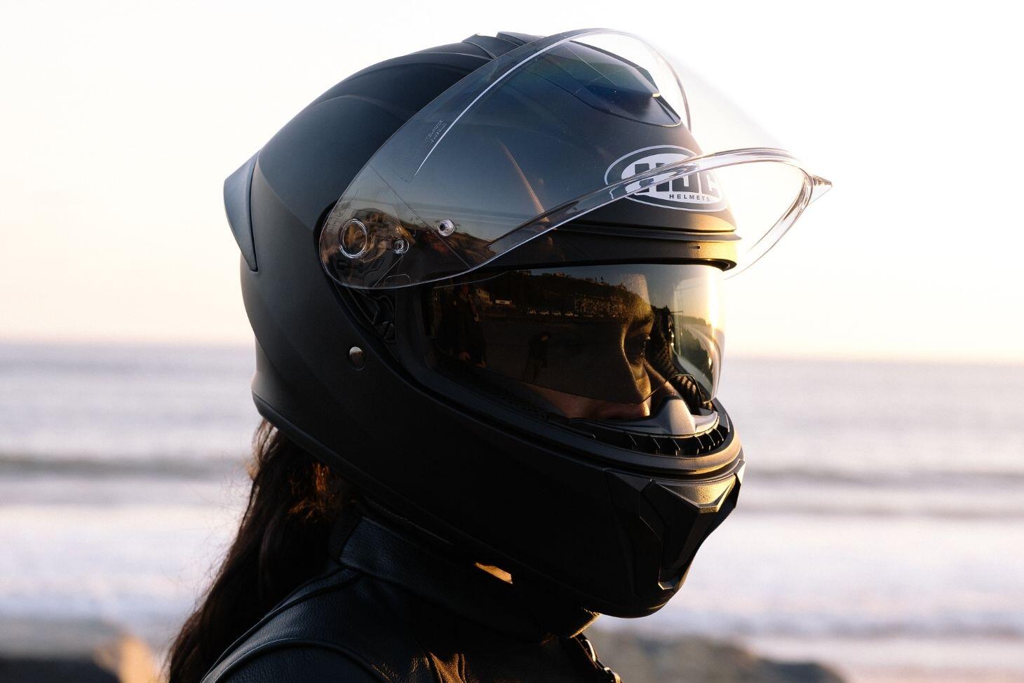 HJC C71 Solid Full Face Motorcycle Helmet