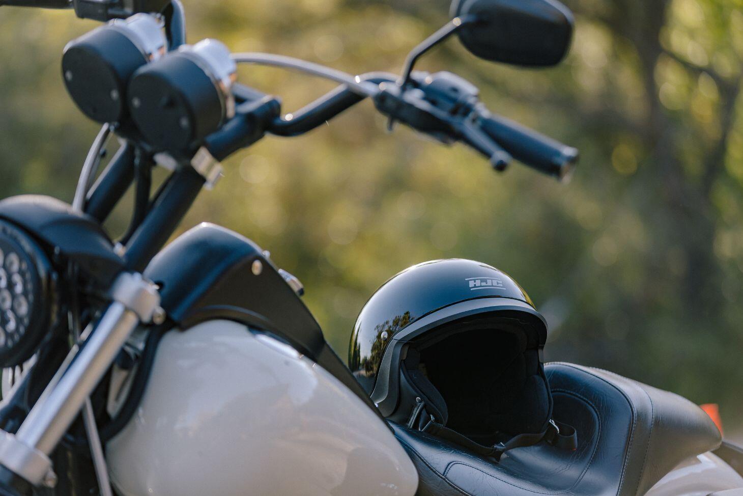 HJC C20 Solid Half Face Motorcycle Helmet