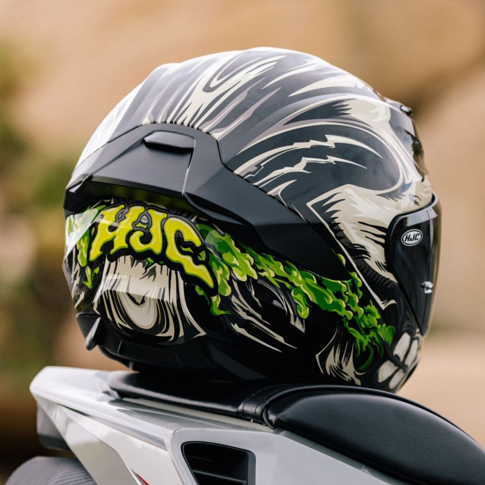 HJC i11 Acid Skull Full Face Motorcycle Helmet