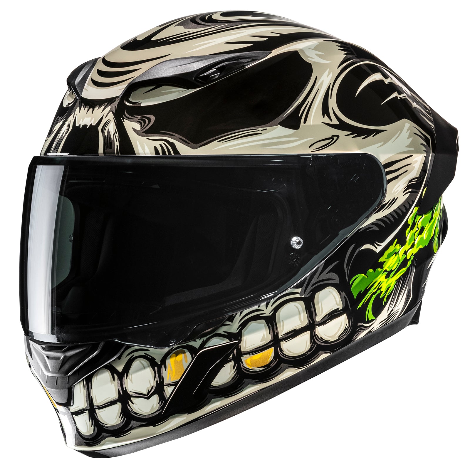 HJC i11 Acid Skull Full Face Motorcycle Helmet