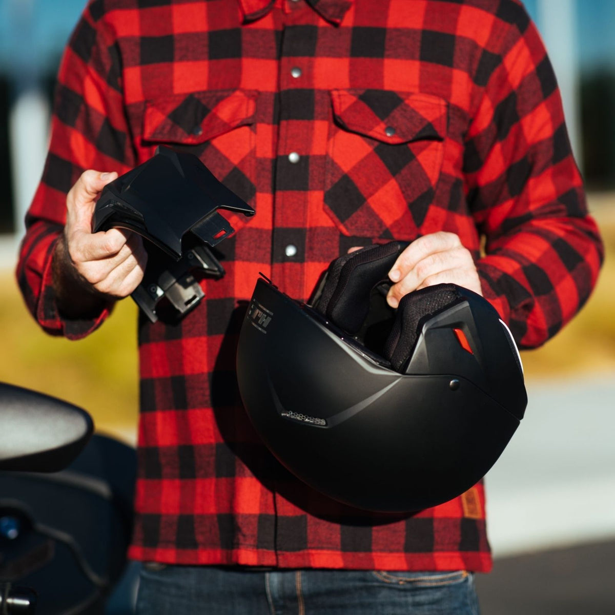 HJC i20N Solid Open Face Motorcycle Helmet