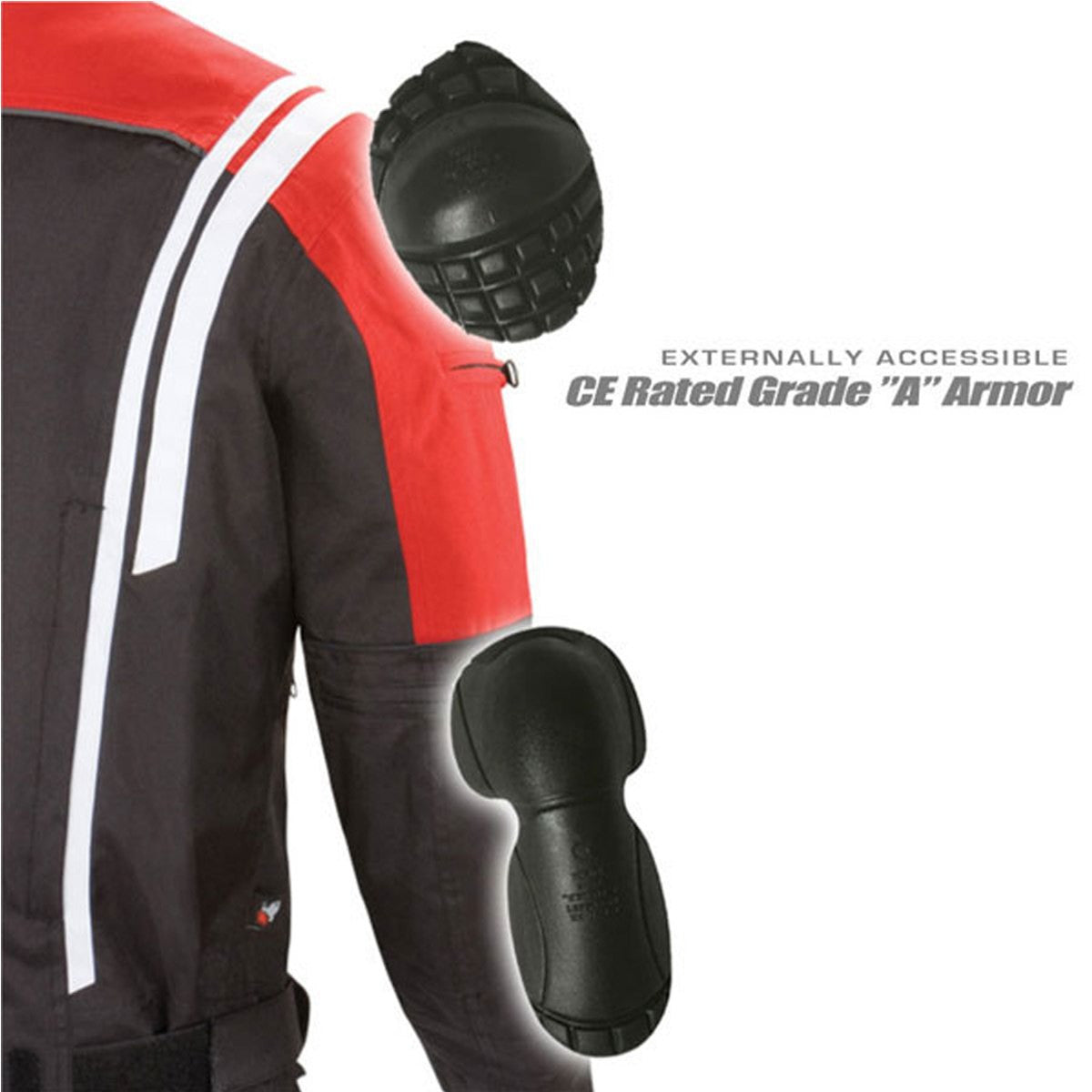 Joe Rocket Atomic 4.0 Waterproof Mens Textile Motorcycle Jacket
