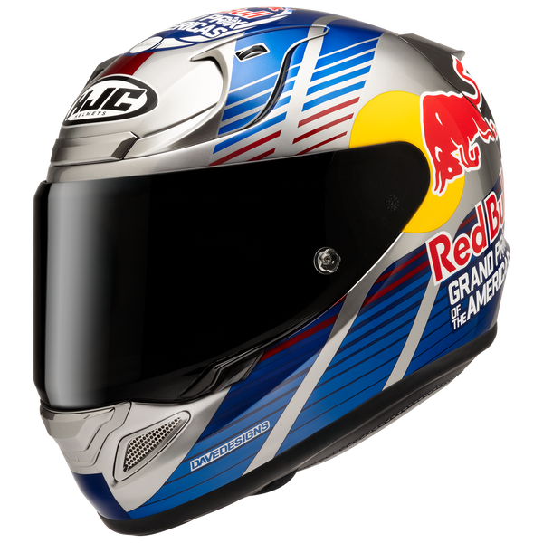 HJC RPHA 12N Red Bull Austin GP 2 Full Face Motorcycle Helmet HJC RPHA 12N Red Bull Austin GP 2 Full Face Motorcycle Helmet