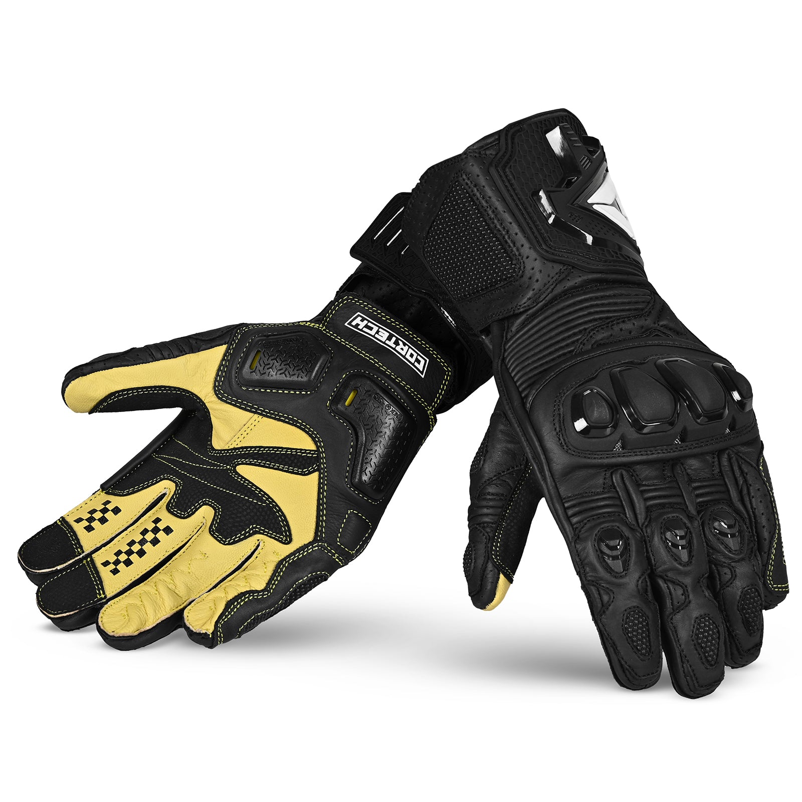 Cortech Men's Sector Pro RR Leather Motorcycle Gloves