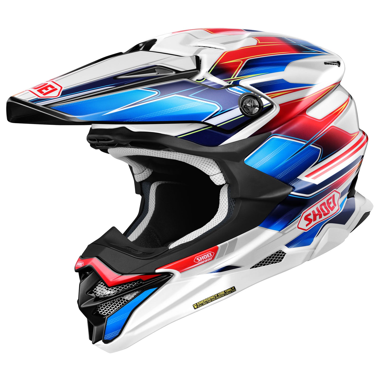 Shoei VFX-EVO Sparkle MX Motorcycle Helmet - Team Motorcycle
