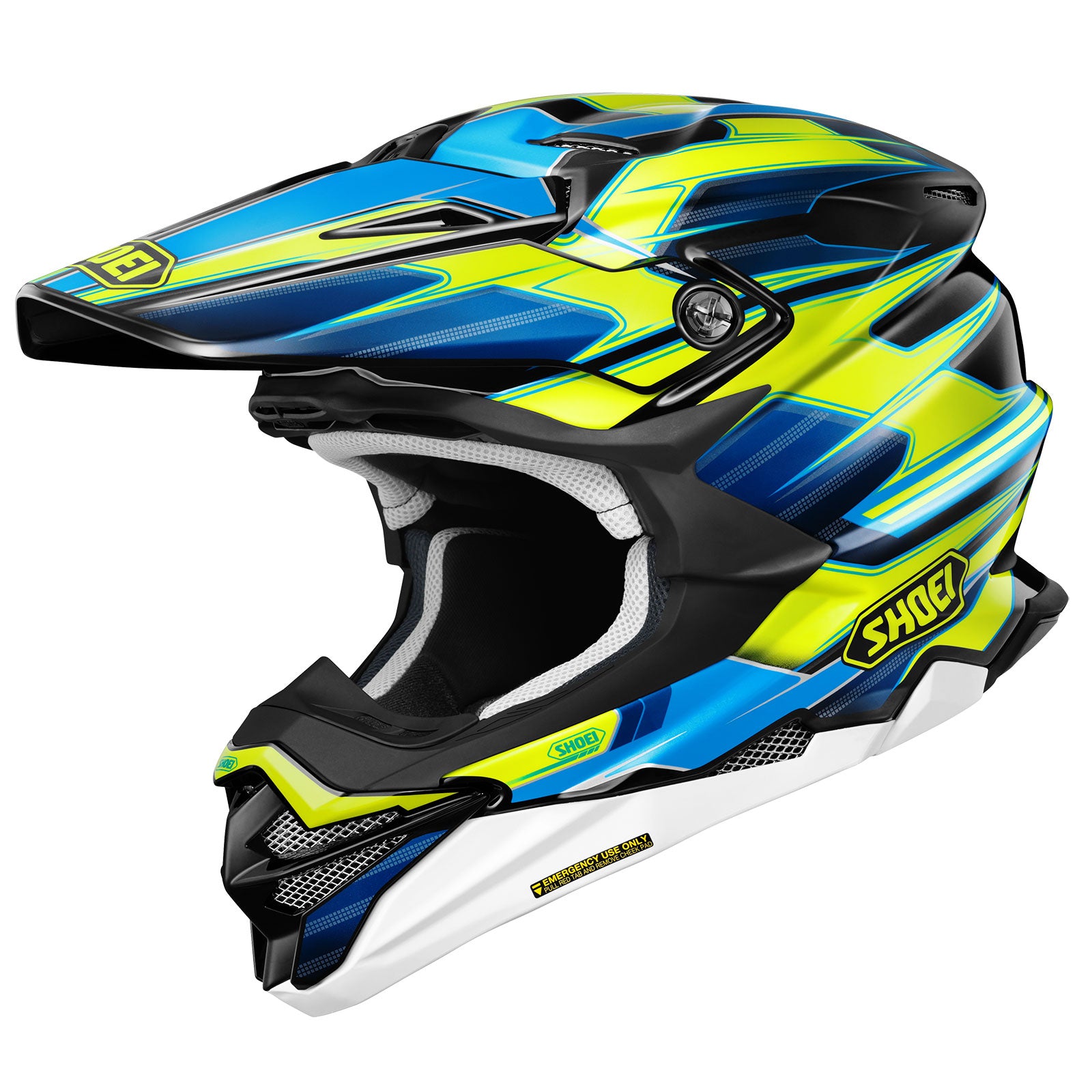 Shoei VFX-EVO Sparkle MX Motorcycle Helmet - Team Motorcycle