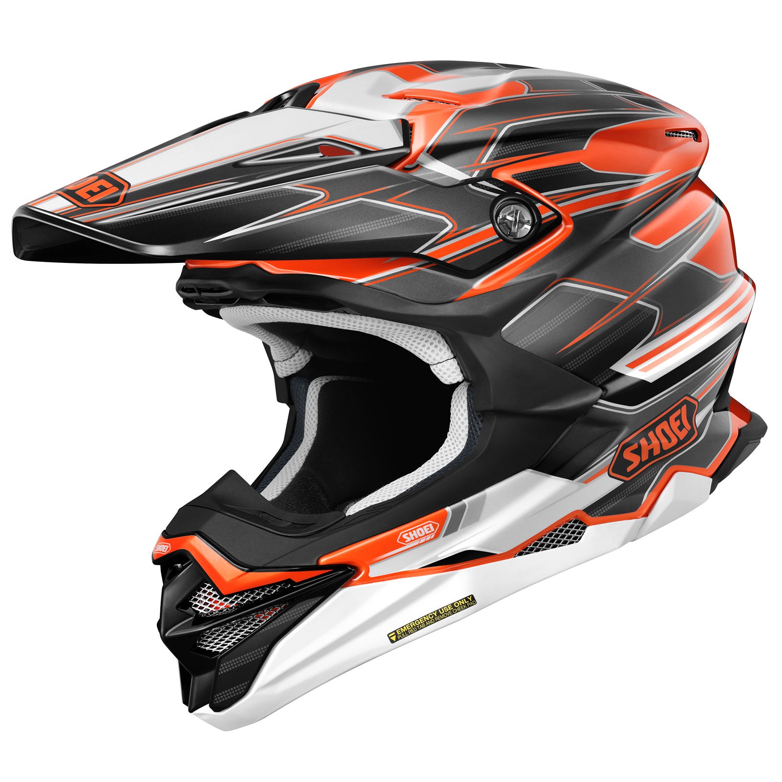 Shoei VFX-EVO Sparkle MX Motorcycle Helmet - Team Motorcycle